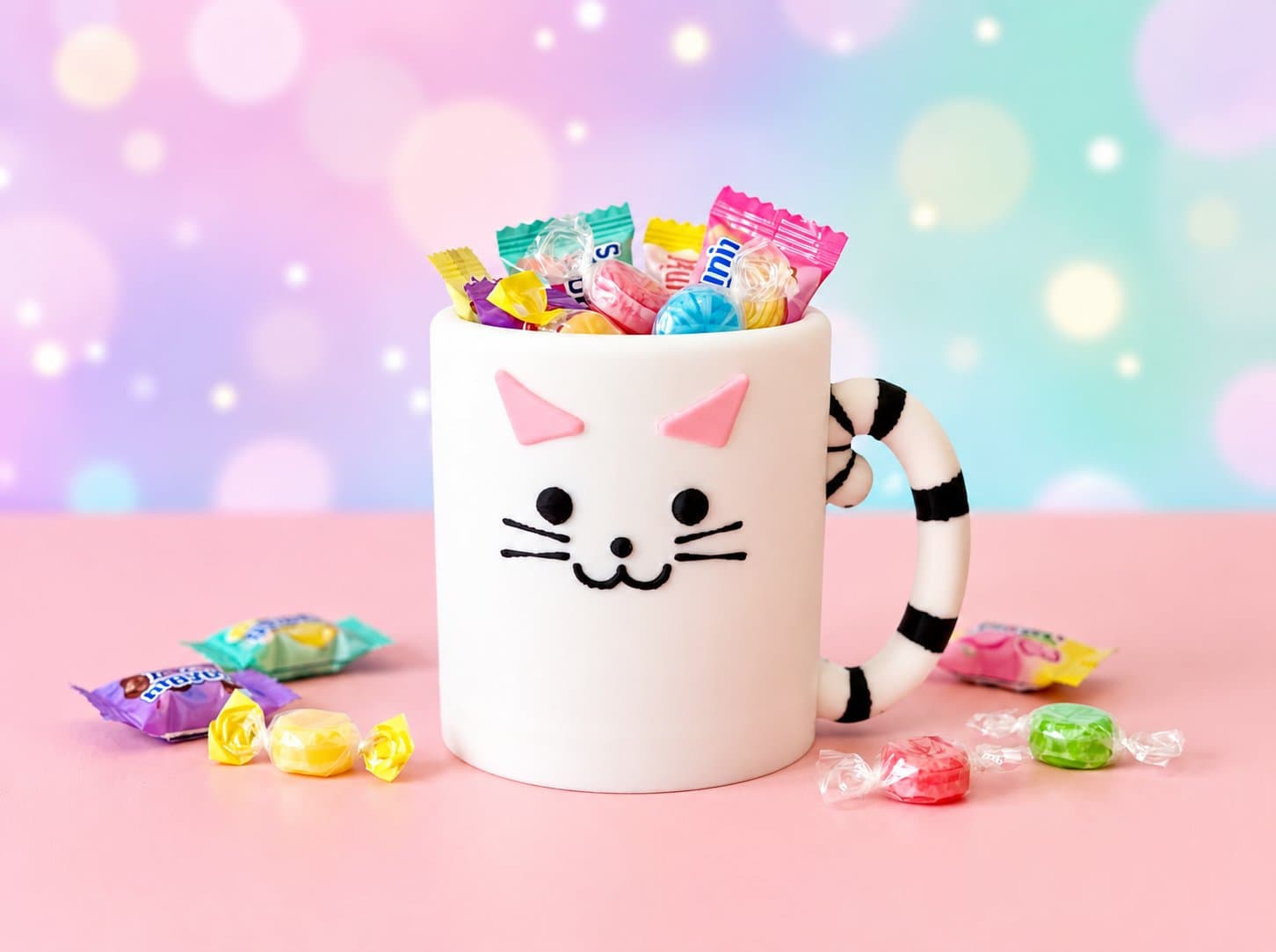 Cute Kitty Mini Mug Pen Holder Desk Organizer β cover photo