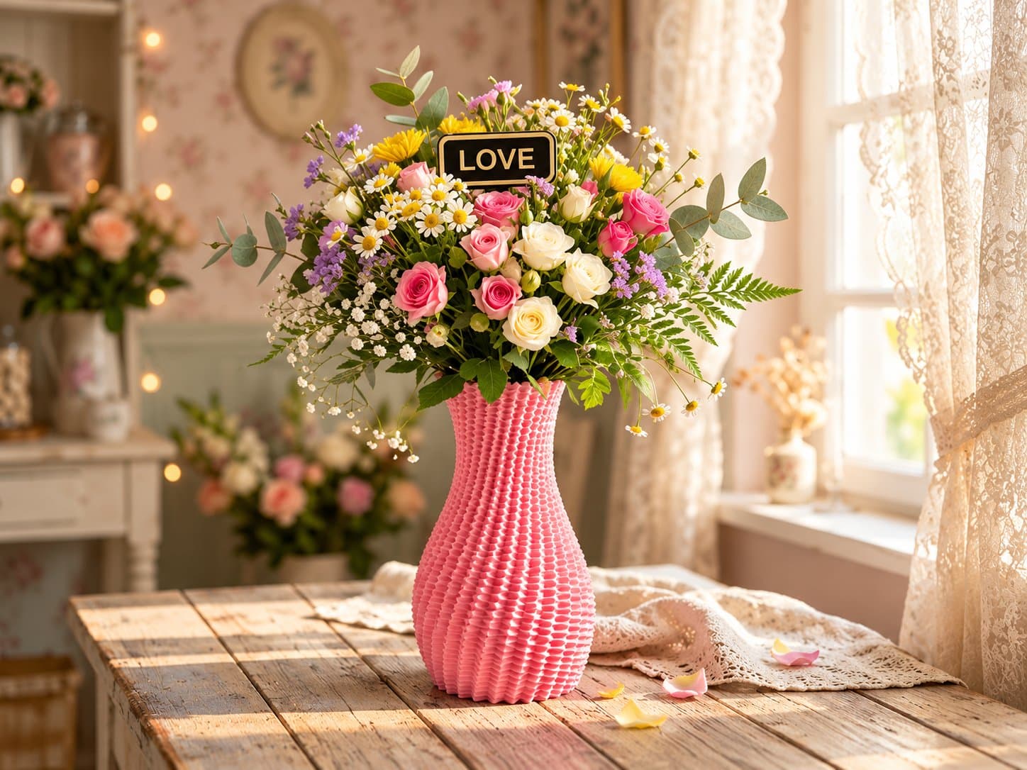 Personalized Flower Vase Custom Patterns Name Sign β cover photo