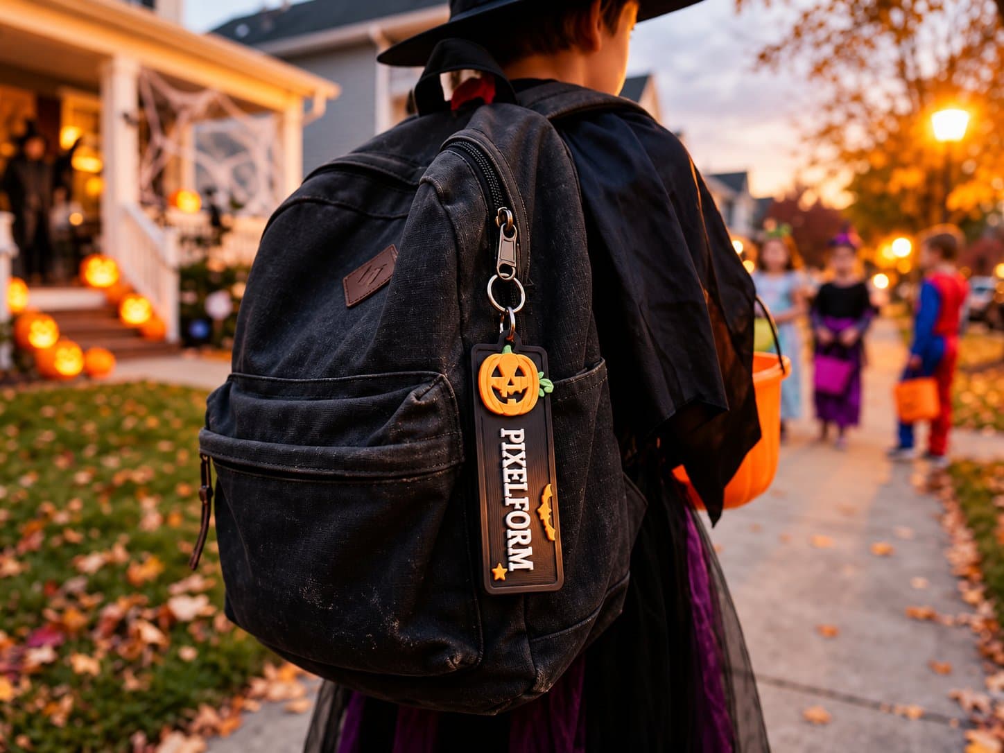 Personalized Halloween Name Keychain Bag Ta β cover photo